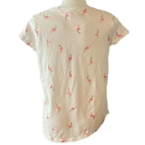 🌸NWT WORKSHOP REPUBLIC Clothing Flamingo Top - size womens Small - Picture 5 of 12